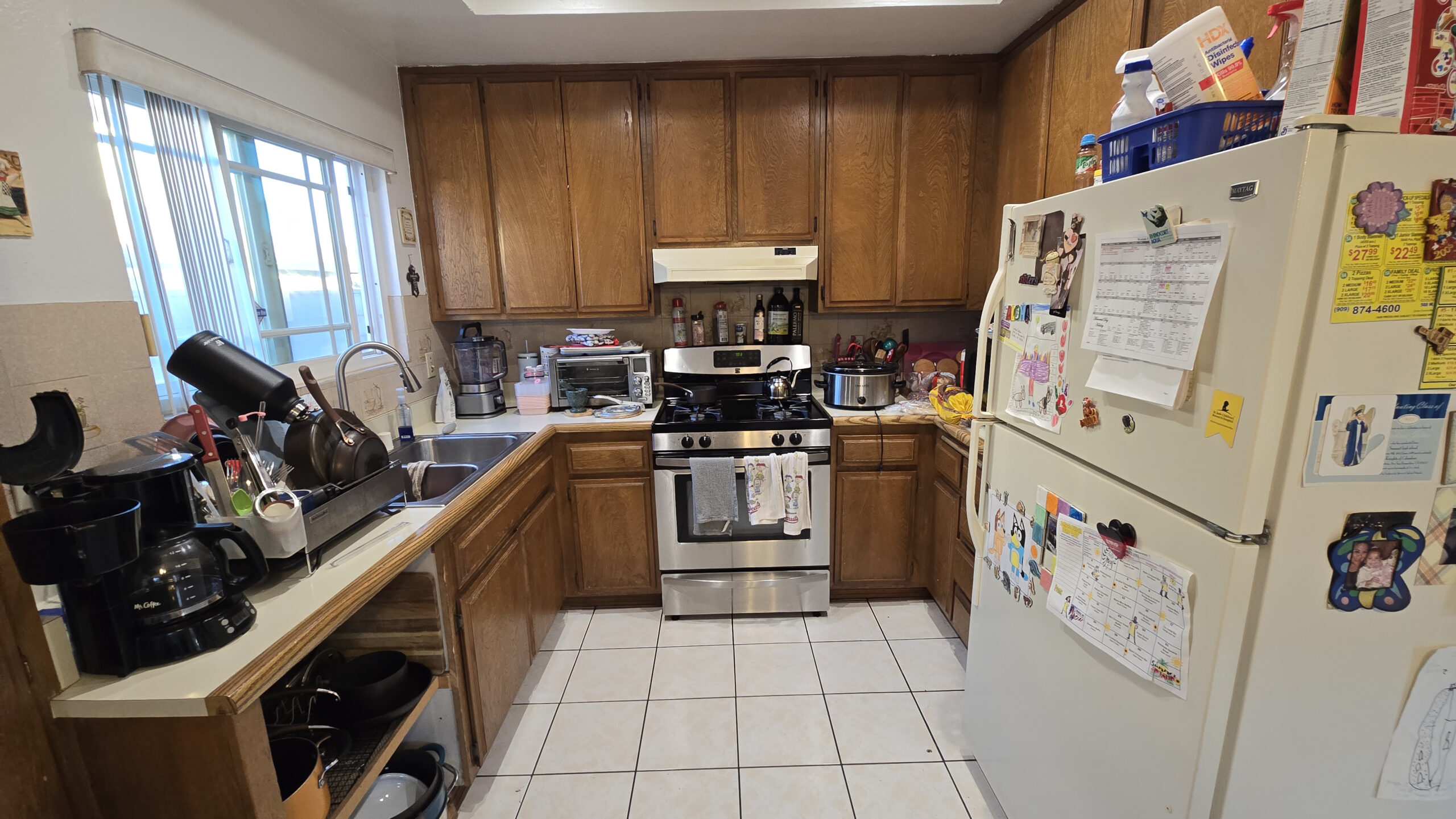 Before cleaning