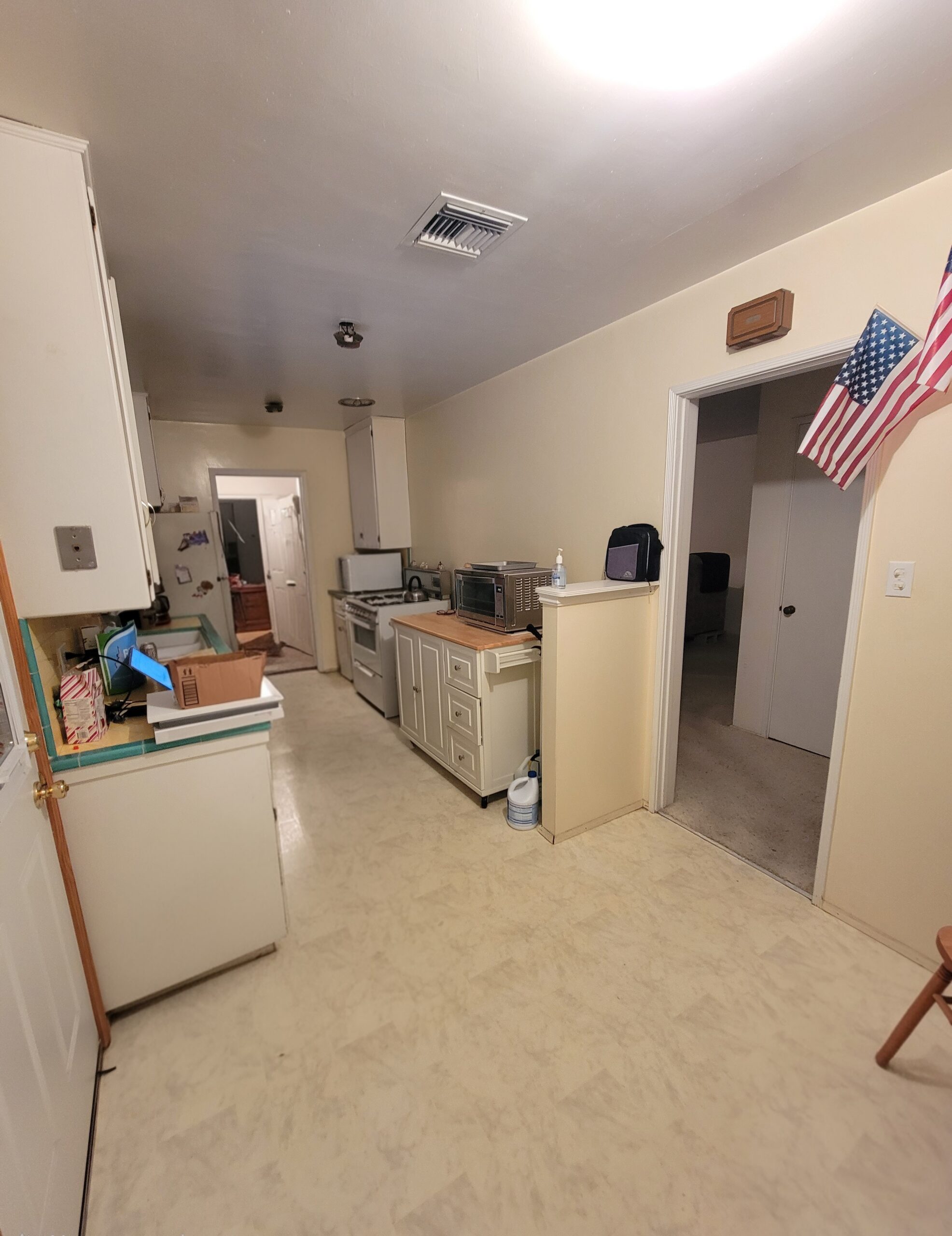 Before cleaning
